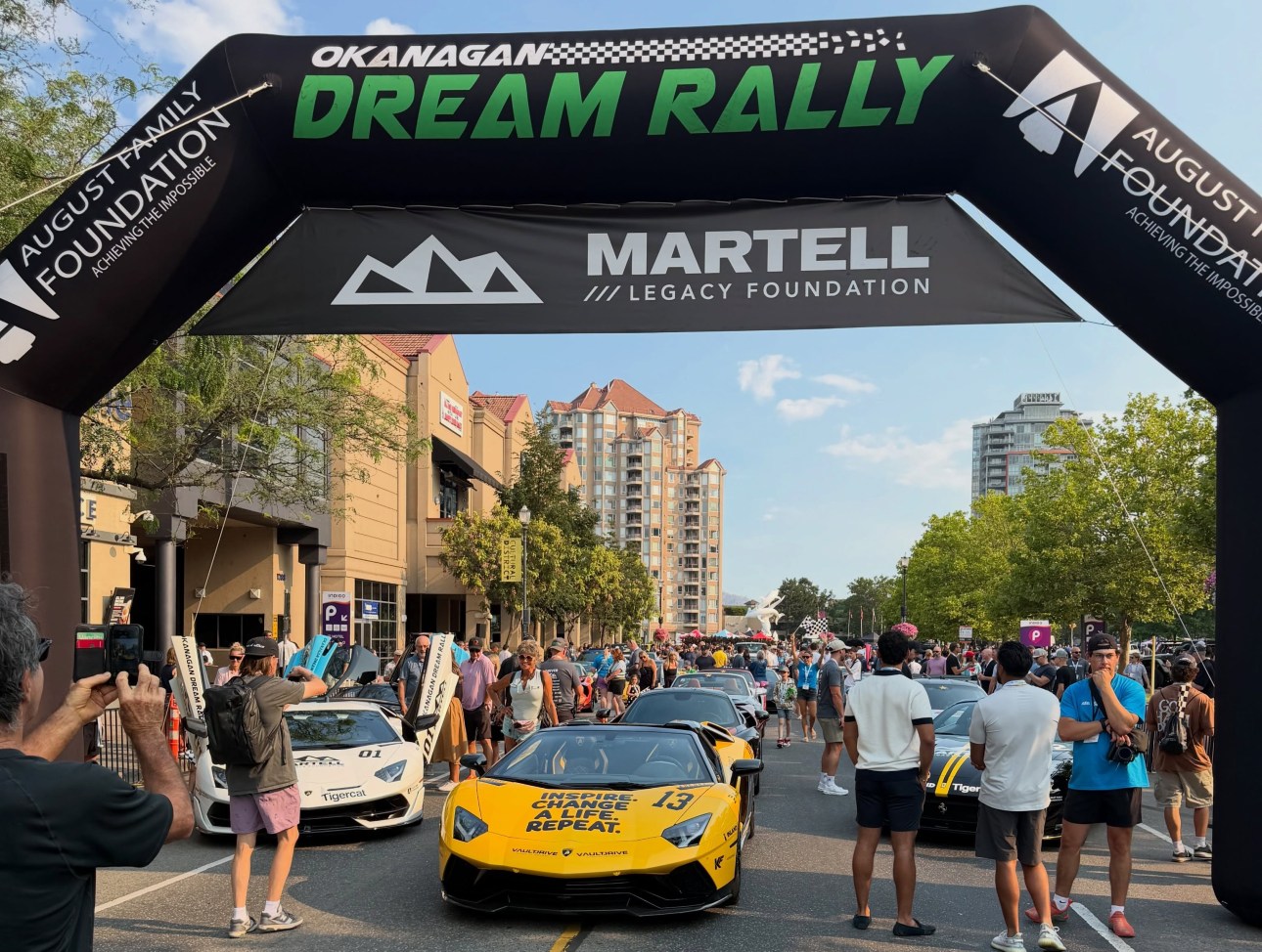 iN PHOTOS: Smiles, waving flags and fancy cars fill streets at Okanagan Dream Rally