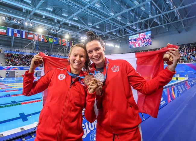 Danica Ludlow wins silver, Alyson Ackman takes bronze in women's 400 freestyle | iNFOnews.ca