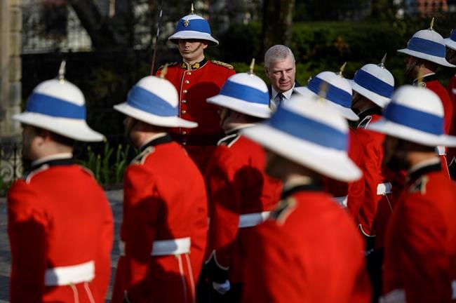 Prince Andrew arrives in Halifax for brief, private working visit | iNFOnews.ca