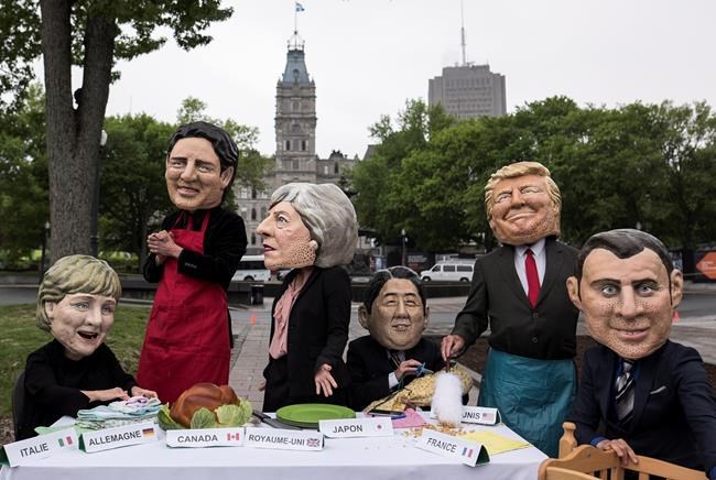 Quebec City protesters end tense but mainly peaceful demonstration | iNFOnews.ca