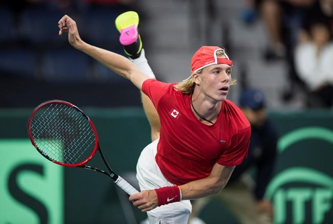 Canadian teenager Denis Shapovalov wins Davis Cup debut in straight sets | iNFOnews.ca Canadian teenager Denis Shapovalov wins Davis Cup debut in straight sets | iNFOnews.ca