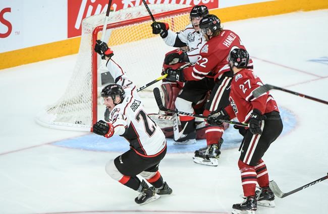 Felix Bibeau scores twice in third to lead Huskies into Memorial Cup final | iNFOnews.ca Felix Bibeau scores twice in third to lead Huskies into Memorial Cup final | iNFOnews.ca