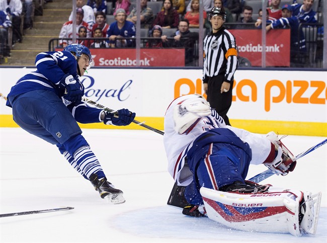 Condon beats Leafs, continues to make case to be Canadiens' backup goaltender | iNFOnews.ca CP34729090