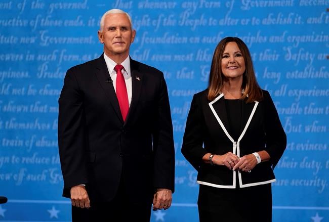 In VP debate, plexiglass an extra participant on the stage | iNFOnews.ca In VP debate, plexiglass an extra participant on the stage | iNFOnews.ca