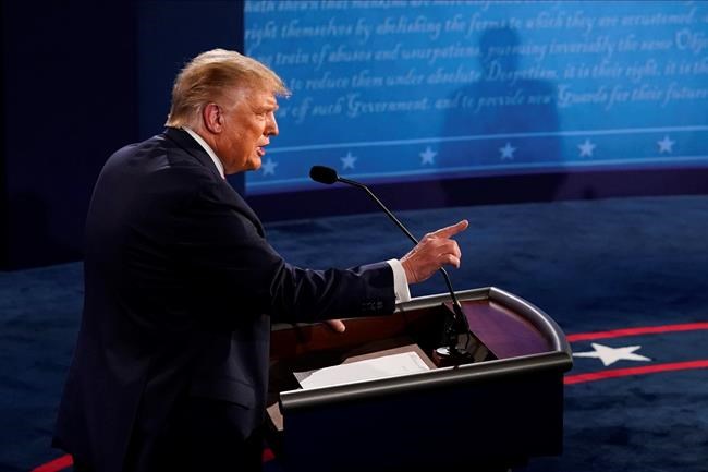 Chaotic first debate: Taunts overpower Trump, Biden visions | iNFOnews.ca Chaotic first debate: Taunts overpower Trump, Biden visions | iNFOnews.ca