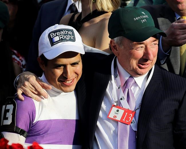 Canadian-owned Nyquist stays undefeated with Kentucky Derby victory | iNFOnews.ca CP967872226