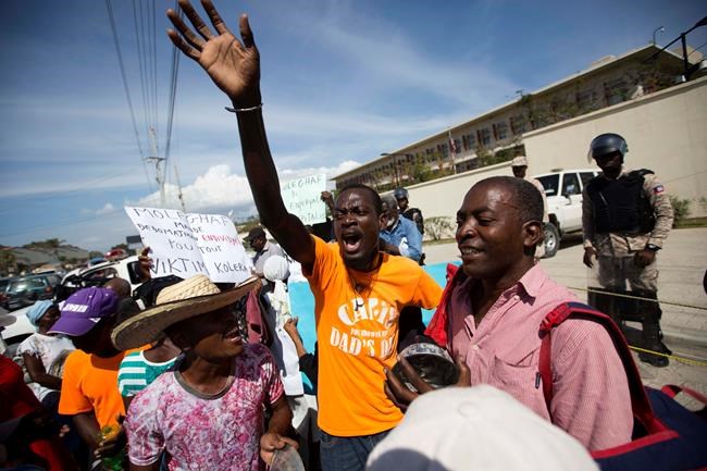 Protesters in Haiti condemn Trump remarks at embassy protest | iNFOnews.ca