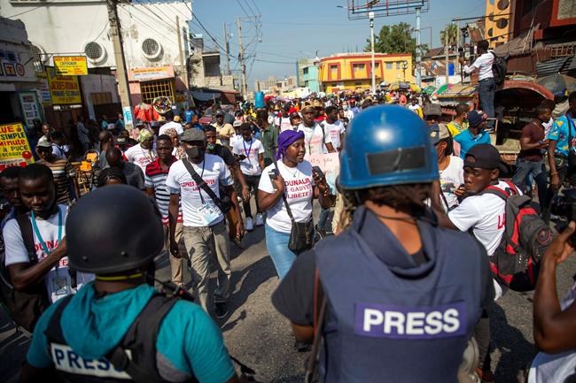 Haiti journalists denounce police brutality, demand justice | iNFOnews.ca CP29201389