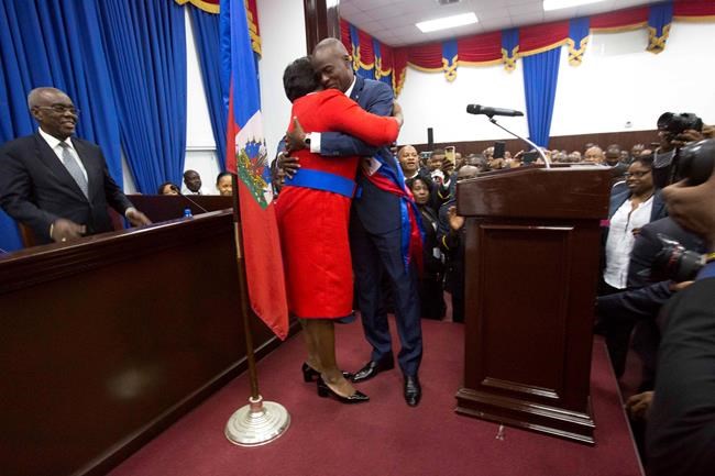 Jovenel Moise sworn in as Haiti's new president | iNFOnews.ca