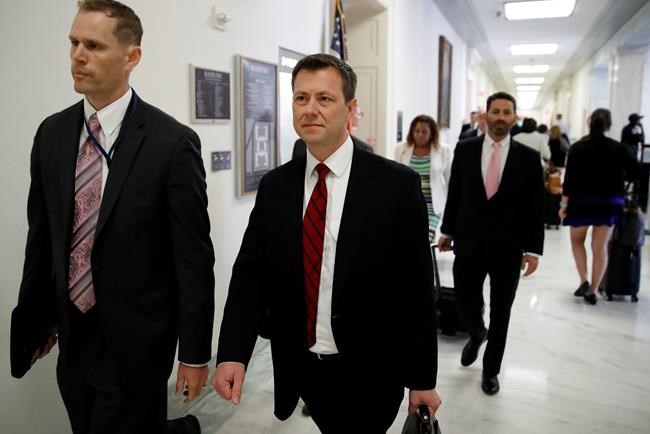 The Latest: House committee interviewing Peter Strzok | iNFOnews.ca