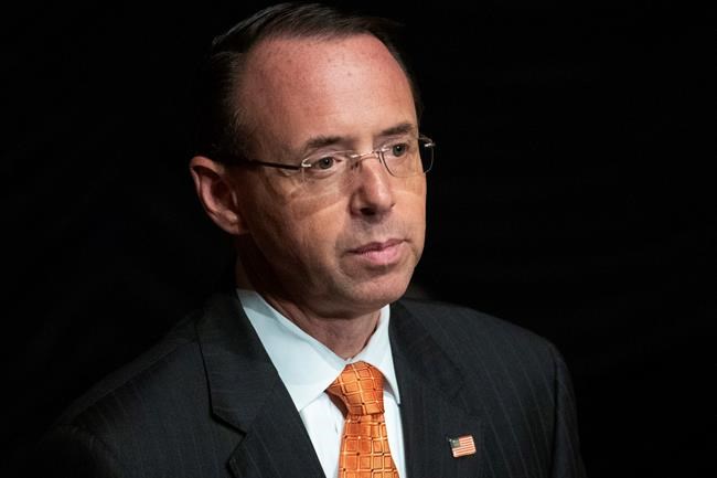 House committees to interview Rosenstein behind closed doors | iNFOnews.ca