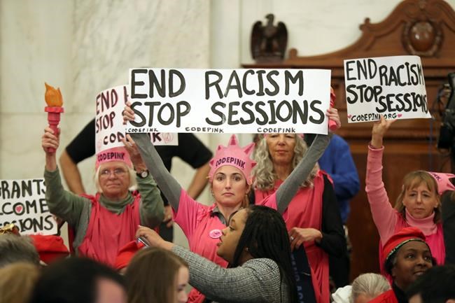 Men in KKK costumes disrupt Sessions confirmation hearing | iNFOnews.ca