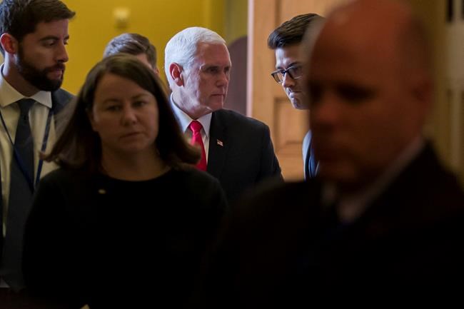 The Latest: Pence says US to lift bans on Venezuelan general | iNFOnews.ca