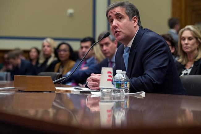 Cohen says Trump behaved 'much like a mobster would do' | iNFOnews.ca