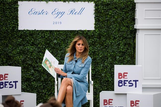 Trump opens Easter Egg Roll with talk of economy, military | iNFOnews.ca