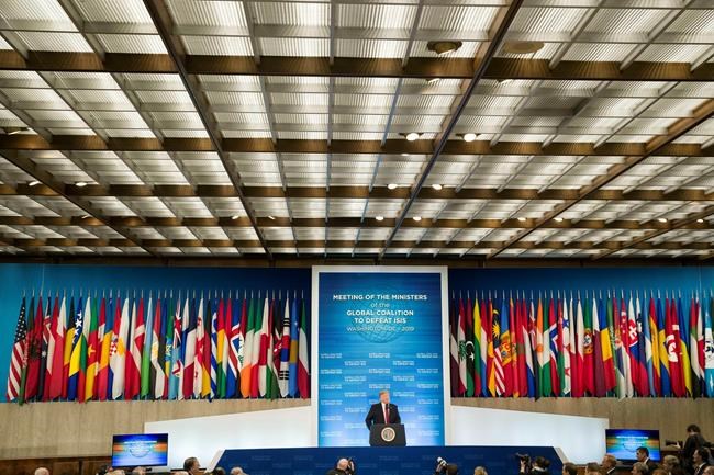 Trump predicts all IS territory will be cleared next week | iNFOnews.ca