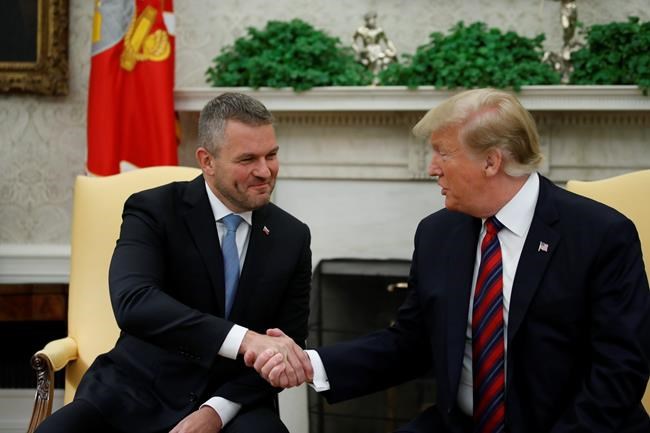 Trump, Slovakia's prime minister celebrate strong economies | iNFOnews.ca