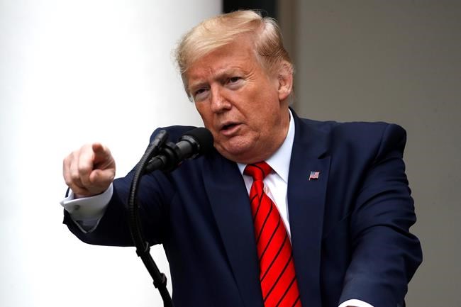 Trump abruptly ends briefing after contentious exchanges | iNFOnews.ca