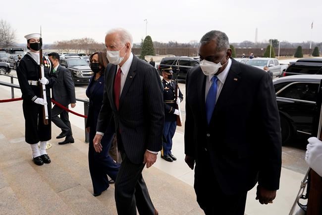 Biden calls for China review during first Pentagon visit | iNFOnews.ca