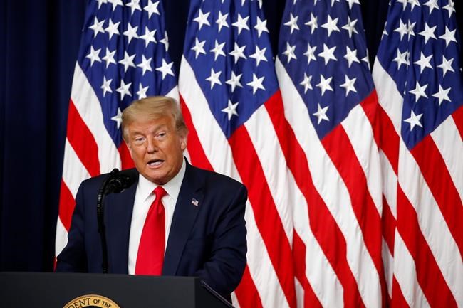 Trump on his tweets: Regrets, he's had a few | iNFOnews.ca CP496401566