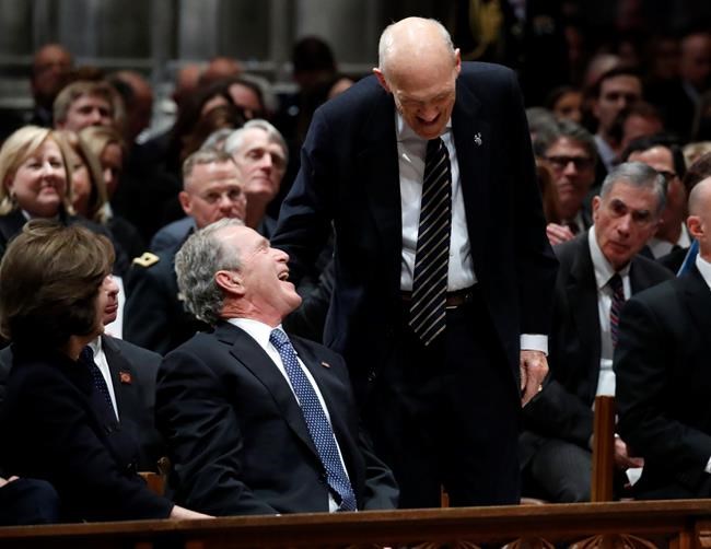 Bush remembered for enjoying a joke, even aimed at himself | iNFOnews.ca Bush remembered for enjoying a joke, even aimed at himself | iNFOnews.ca