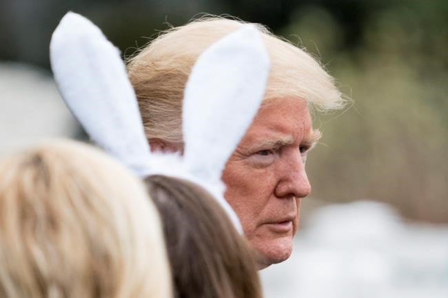 Trump declares mid-40s 'perfect weather' for Easter Egg Roll | iNFOnews.ca