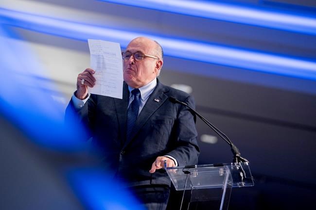 The Latest: Giuliani doesn't rule out Trump taking the Fifth | iNFOnews.ca The Latest: Giuliani doesn't rule out Trump taking the Fifth | iNFOnews.ca