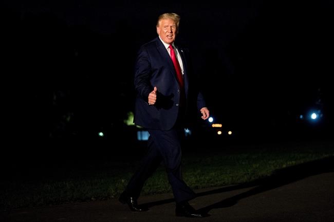 Trump: Convention speech locale is White House or Gettysburg | iNFOnews.ca CP416857722