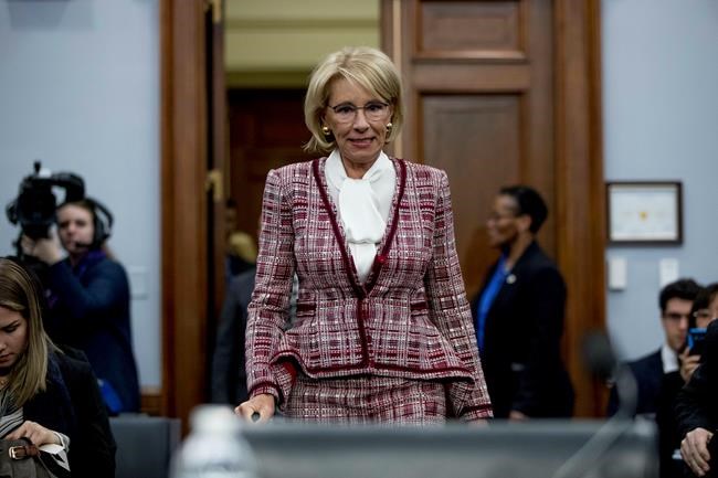 DeVos defends plan to eliminate Special Olympics funding | iNFOnews.ca