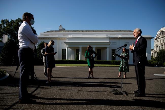 Administration wants West Wing remodel money in virus bill | iNFOnews.ca