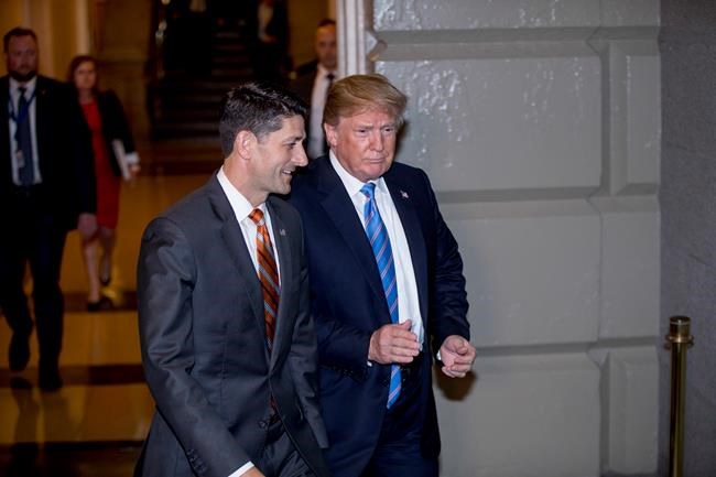 Trump, GOP leaders strain for migrant-kids solution | iNFOnews.ca