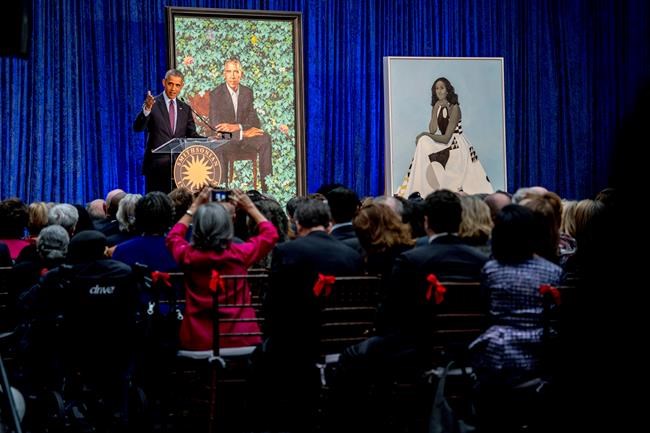 The Latest: Obama: Working with artist on a portrait a 'joy' | iNFOnews.ca The Latest: Obama: Working with artist on a portrait a 'joy' | iNFOnews.ca