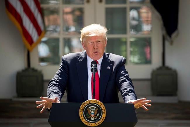 Trump pulls US from global warming accord, to allies' dismay | iNFOnews.ca