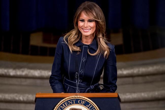First lady pushes back against critics of her tennis tweet | iNFOnews.ca