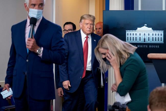 Trump abruptly escorted from briefing after shooting near WH | iNFOnews.ca Trump abruptly escorted from briefing after shooting near WH | iNFOnews.ca