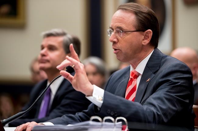 House Republicans grill FBI, Justice leaders on Russia probe | iNFOnews.ca