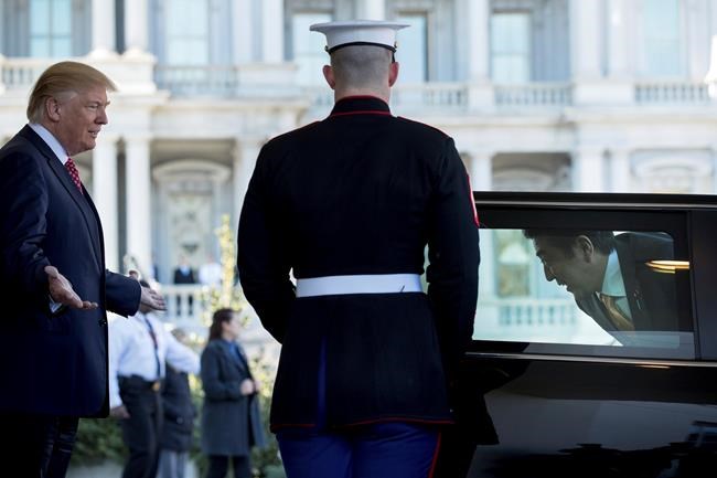 The Latest: Trump says US committed to security of Japan | iNFOnews.ca