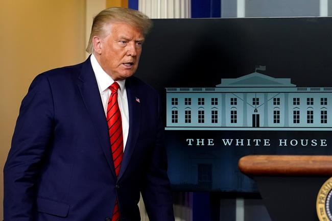 Trump goes mostly dark in TV advertising fight with Biden | iNFOnews.ca Trump goes mostly dark in TV advertising fight with Biden | iNFOnews.ca