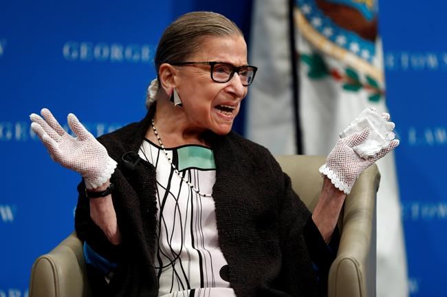 Justice Ginsburg surprise speaker at Jewish new year service | iNFOnews.ca