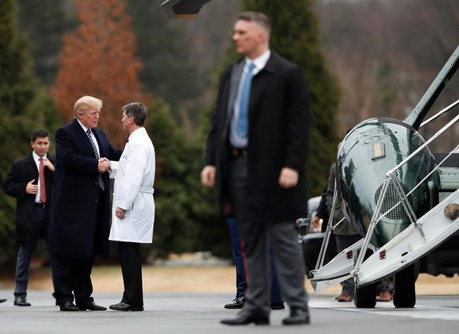 Trump gets 'excellent health" report from WH doctor | iNFOnews.ca CP2007143030