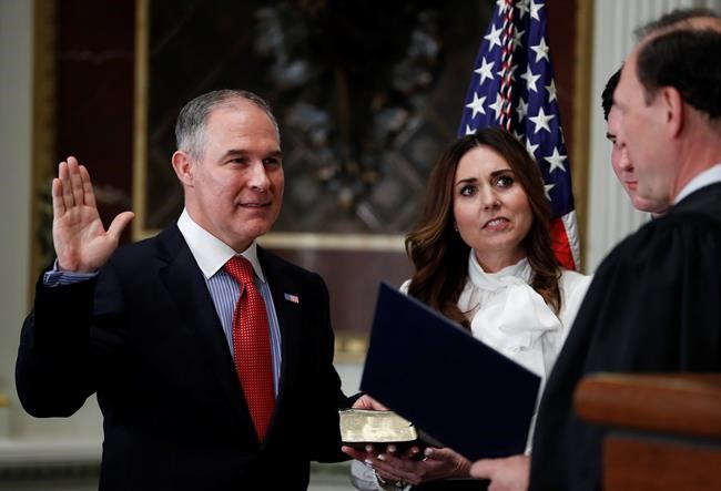 Pruitt OK'd as EPA chief over environmentalists' objections | iNFOnews.ca