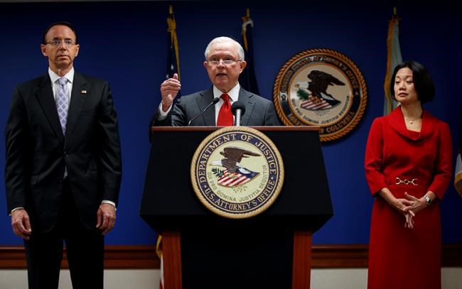 Sessions: MS-13 gang, drug cartels among top threats to US | iNFOnews.ca CP632721413