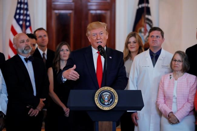 Trump signs order that aims to reveal real health care costs | iNFOnews.ca