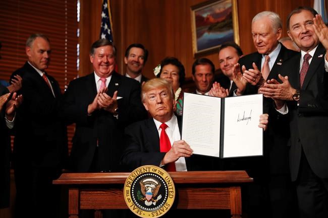 The Latest: Trump requiring review of national monuments | iNFOnews.ca The Latest: Trump requiring review of national monuments | iNFOnews.ca