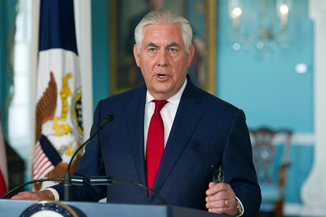 The Latest: Trump has 'total confidence' in Tillerson | iNFOnews.ca The Latest: Trump has 'total confidence' in Tillerson | iNFOnews.ca