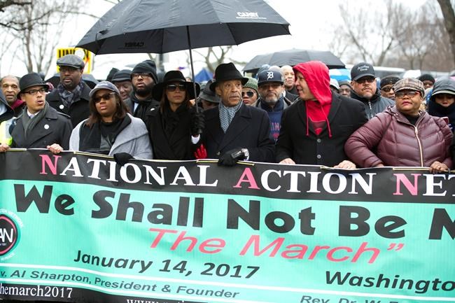 Marchers brave cold, rain for MLK march in DC | iNFOnews.ca