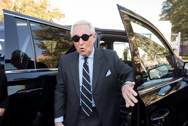 Prosecutors: Stone lied because 'truth looked bad' for Trump | iNFOnews.ca CP78429579