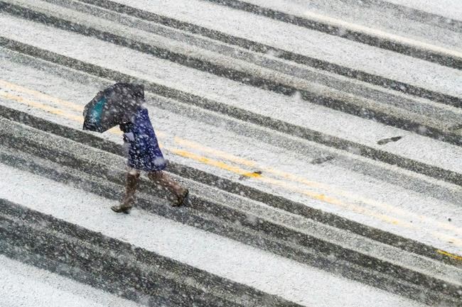 The Latest: Nor'easter moves into southern New England | iNFOnews.ca