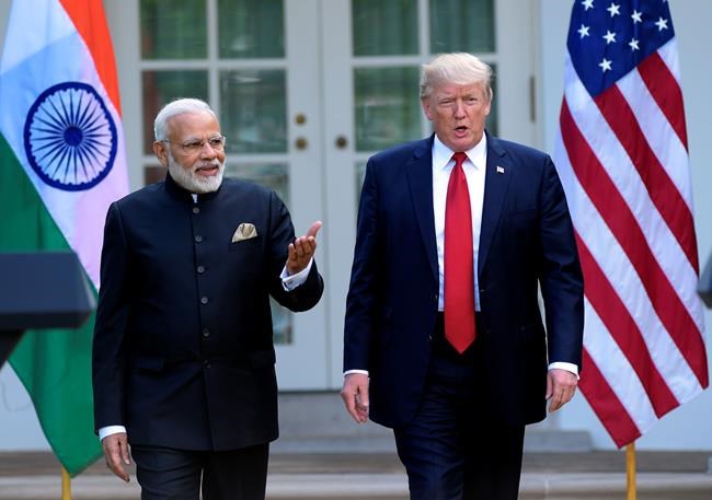 The Latest: Trump says US-India relationship never better | iNFOnews.ca The Latest: Trump says US-India relationship never better | iNFOnews.ca