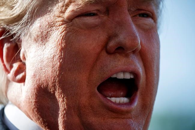 Trump erupts after special counsel says he's not exonerated | iNFOnews.ca CP2039770604